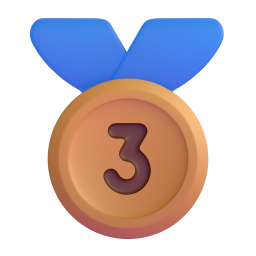 3rd place medal - 第 3 名奖牌